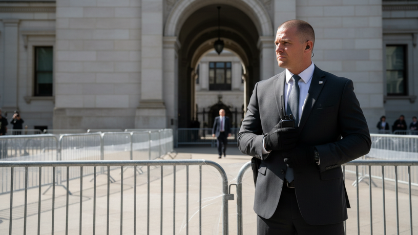 Ernesto Kenji Igarashi destaca a importância dos procedimentos de entrada e saída segura em agenda pública.